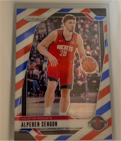 2024-25 Panini Prizm #201 Alperen Sengun — front