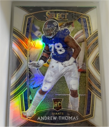 2020 Panini Select #287 Andrew Thomas — front