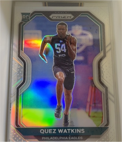2020 Panini Prizm #344 Quez Watkins — front