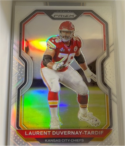 2020 Panini Prizm #129 Laurent Duvernay-Tardif — front