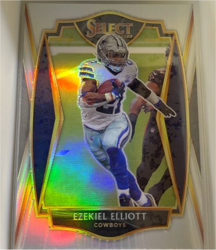 2020 Panini Select #109 Ezekiel Elliott — front