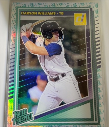 2025 Donruss #135 Carson Williams — front