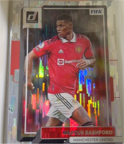 2022 Donruss Soccer FIFA Silver #167 Marcus Rashford — front