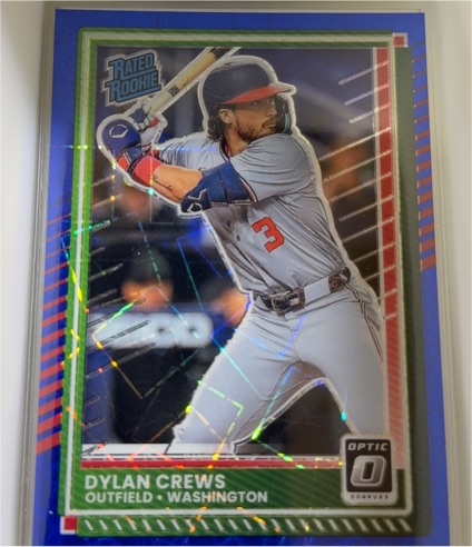 2025 Panini Donruss Optic #54 Dylan Crews — front