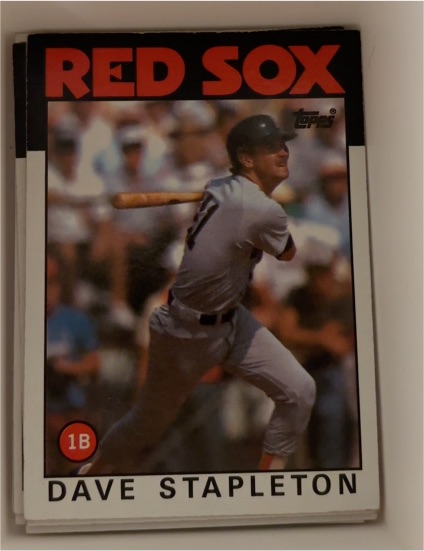 1986 Topps #151 Dave Stapleton — front