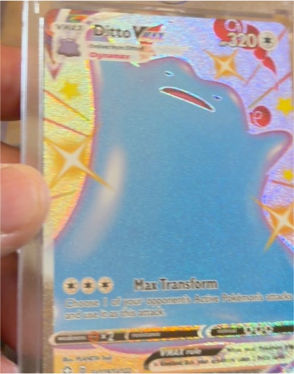 2021 Pokémon Shining Fates SV119 Ditto VMAX — front
