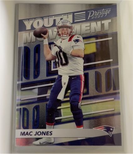 2022 Panini Prestige #YM-1 Mac Jones Youth Movement — front