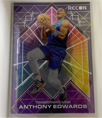 2021-22 Panini Recon #96 Anthony Edwards — front
