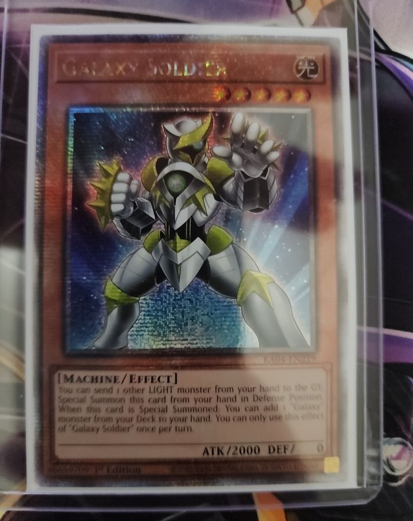 Yu-Gi-Oh! Galaxy Soldier RA04-EN219 — front