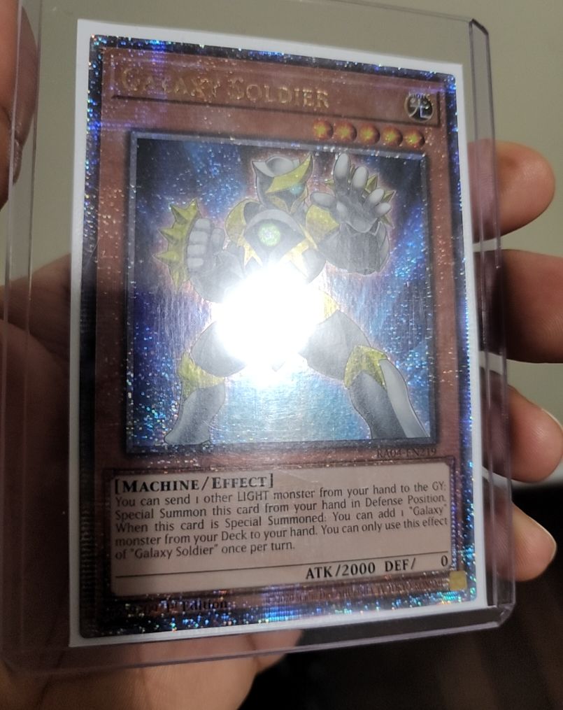 2019 Yu-Gi-Oh! RA04-EN219 Galaxy Soldier — front