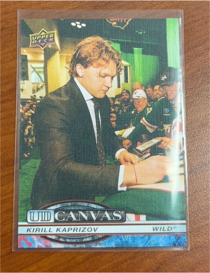 2025-26 Upper Deck #C-83 Kirill Kaprizov UD Canvas — front