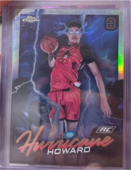 2022-23 Topps Chrome Overtime Elite #H-7 Jahki Howard Hurricane — front