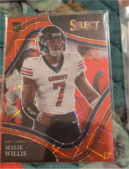 2022 Panini Select Draft Picks #102 Malik Willis — front