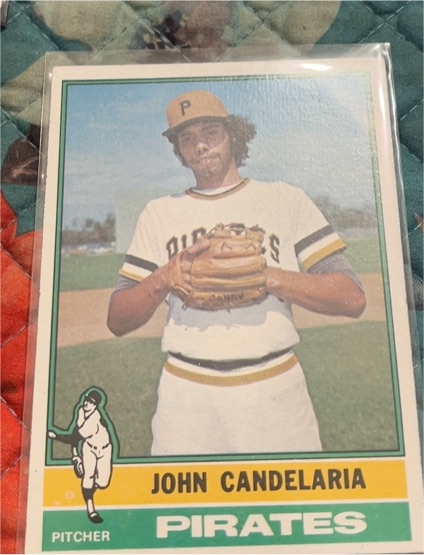 1976 Topps #317 John Candelaria — front