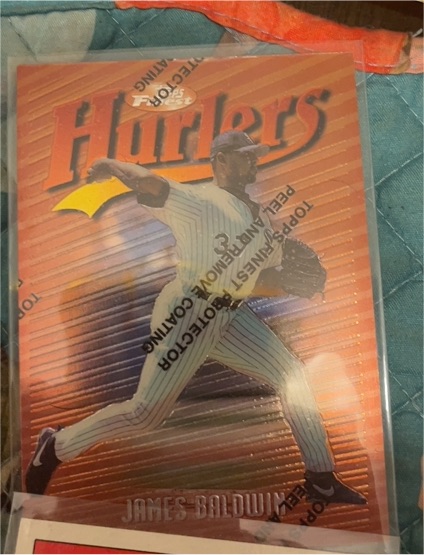 1997 Topps Finest #54 James Baldwin — front
