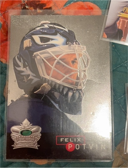 1995-96 Parkhurst International Crown Collection Silver #2 Felix Potvin — front
