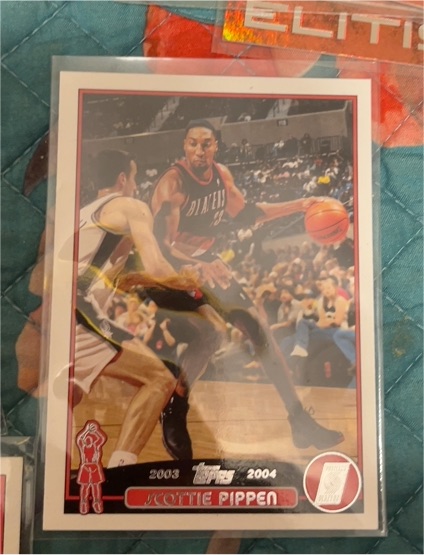 2003-04 Topps #49 Scottie Pippen — front