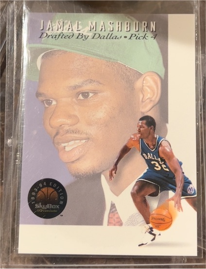 1993-94 SkyBox Premium #DP4 Jamal Mashburn Draft Picks — front