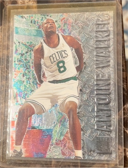 1996-97 Fleer Metal #153 Antoine Walker Rookie Boston Celtics — front