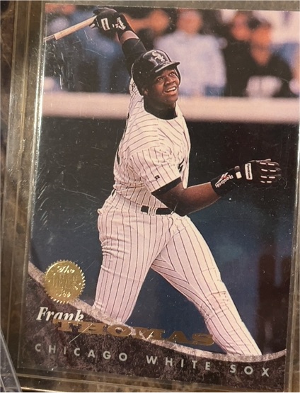 1994 Leaf #400 Frank Thomas — front