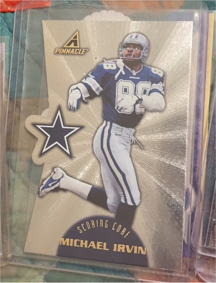 1997 Pinnacle Scoring Core #3 Michael Irvin — front