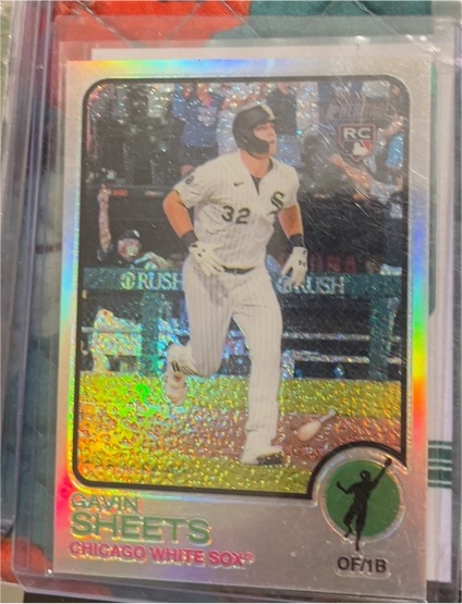 2022 Topps Heritage #181 Gavin Sheets — front