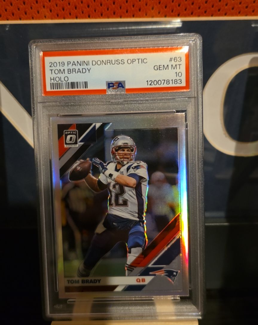 2019 Panini Donruss Optic #63 Tom Brady — front