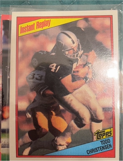 1984 Topps #106 Todd Christensen — front