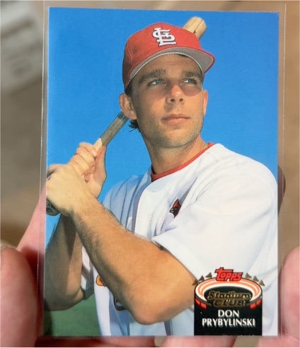 1992 Topps Stadium Club #748 Don Prybylinski — front