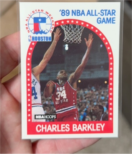 1989-90 NBA Hoops #96 Charles Barkley — front