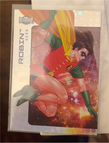 2025 SkyBox Metal Universe Batman – Robin (Jason Todd) #80 — front