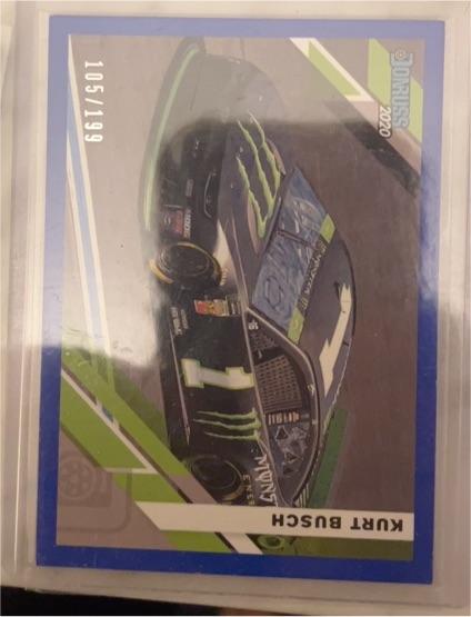 2020 Donruss #112 Kurt Busch — front