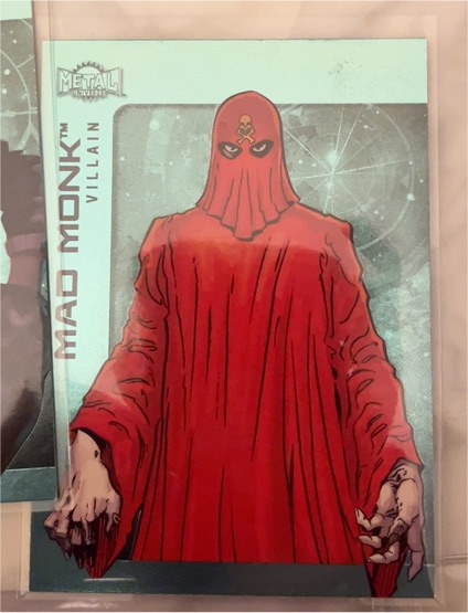 2025 Skybox Metal Universe Batman #134 Mad Monk — front