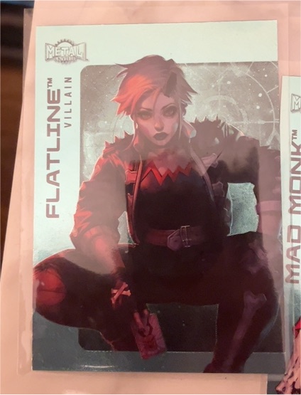 2025 Skybox Metal Universe Batman #191 Flatline — front