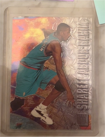 1996-97 Fleer Metal #220 Shareef Abdur-Rahim Rookie — front