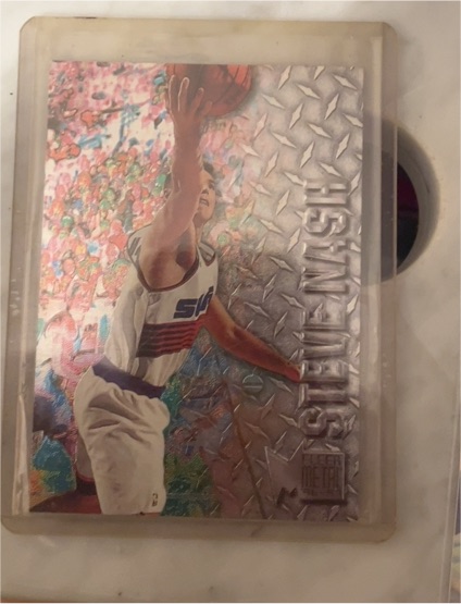 1996-97 Fleer Metal #205 Steve Nash Rookie Card — front