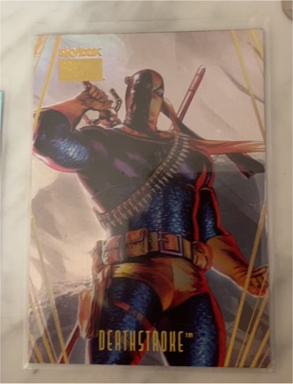 2025 Skybox Metal Universe Batman Skybox Premium #S-20 Deathstroke — front