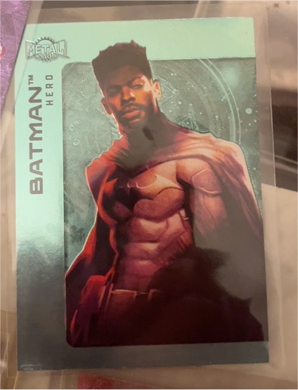 2025 SkyBox Metal Universe Batman #75 Batman (Jace Fox) — front