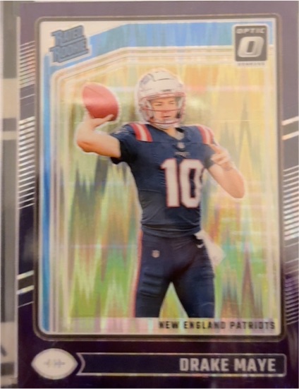 2024 Panini Donruss Optic #229 Drake Maye — front