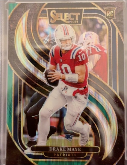 2024 Panini Select Premier Level #113 Drake Maye — front