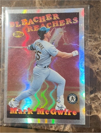 1997 Topps Season's Best #SB6 Mark McGwire — front