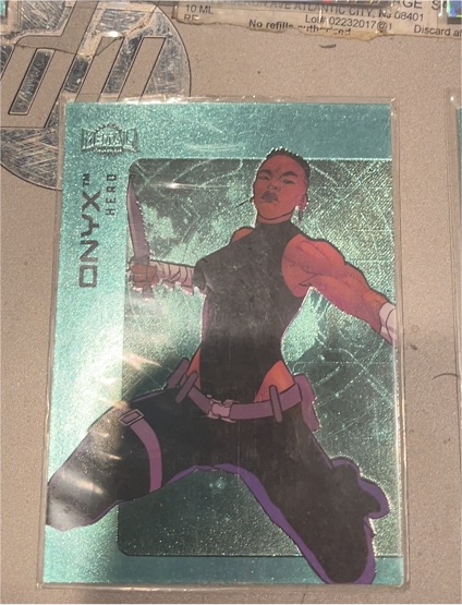 2025 Skybox Metal Universe #52 Onyx — front