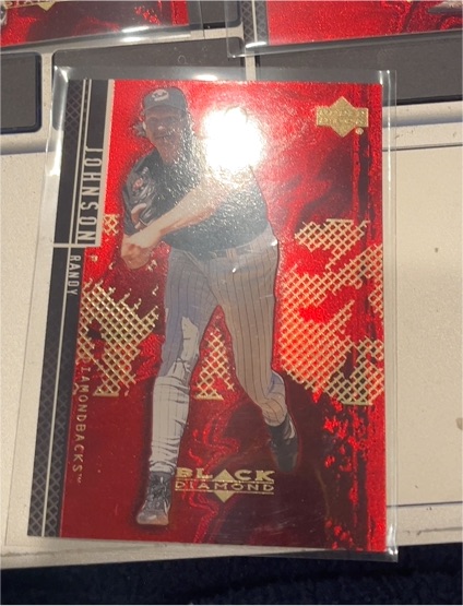 2000 Upper Deck Black Diamond Rookie Edition #58 Randy Johnson — front