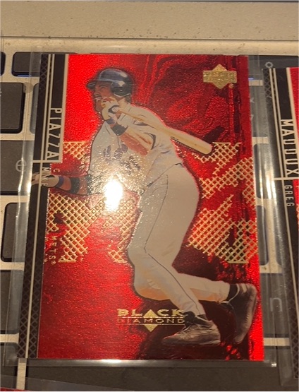 2000 Upper Deck Black Diamond Rookie Edition #71 Mike Piazza — front