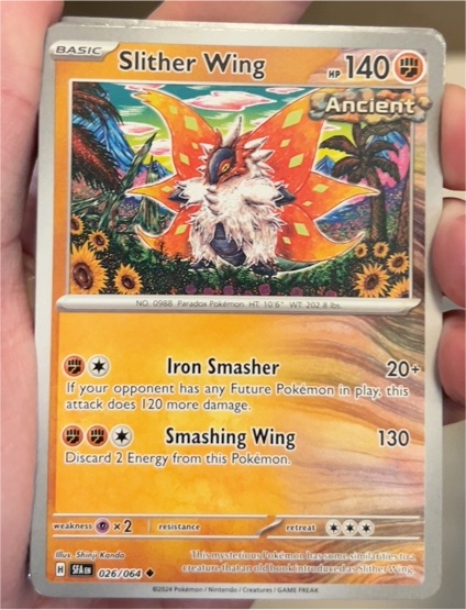 2024 Pokémon Shrouded Fable #026 Slither Wing — front