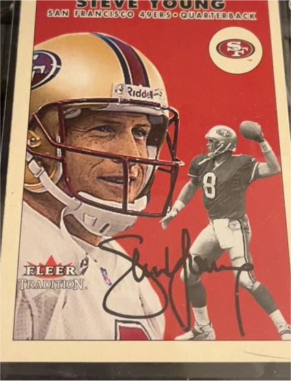 2000 Fleer Tradition #169 Steve Young — front