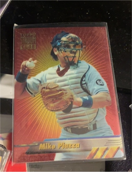 1994 Topps Stadium Club Finest #8 Mike Piazza — front