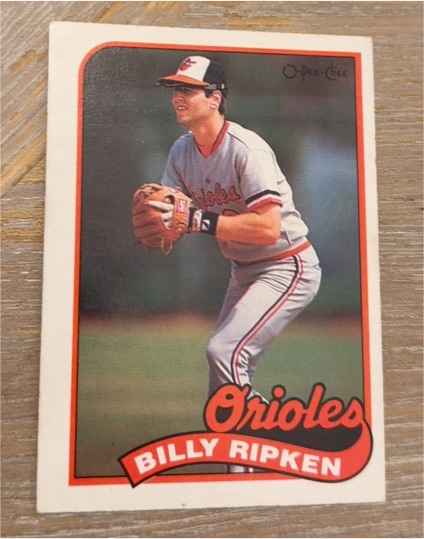 1989 O-Pee-Chee #22 Billy Ripken — front
