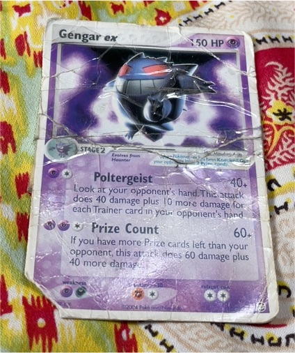 2004 Pokemon EX FireRed & LeafGreen #108 Gengar ex — front