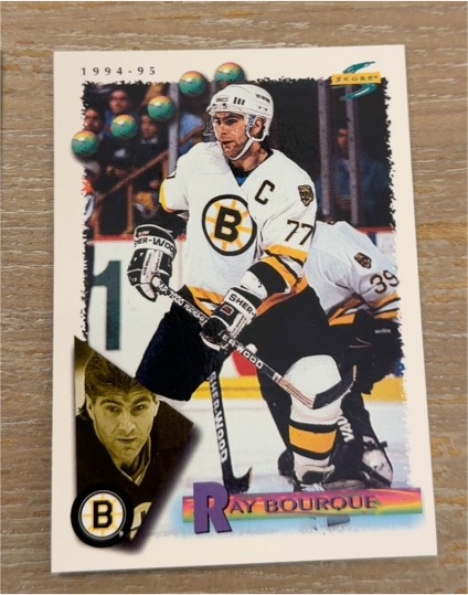 1994-95 Score #180 Ray Bourque — front